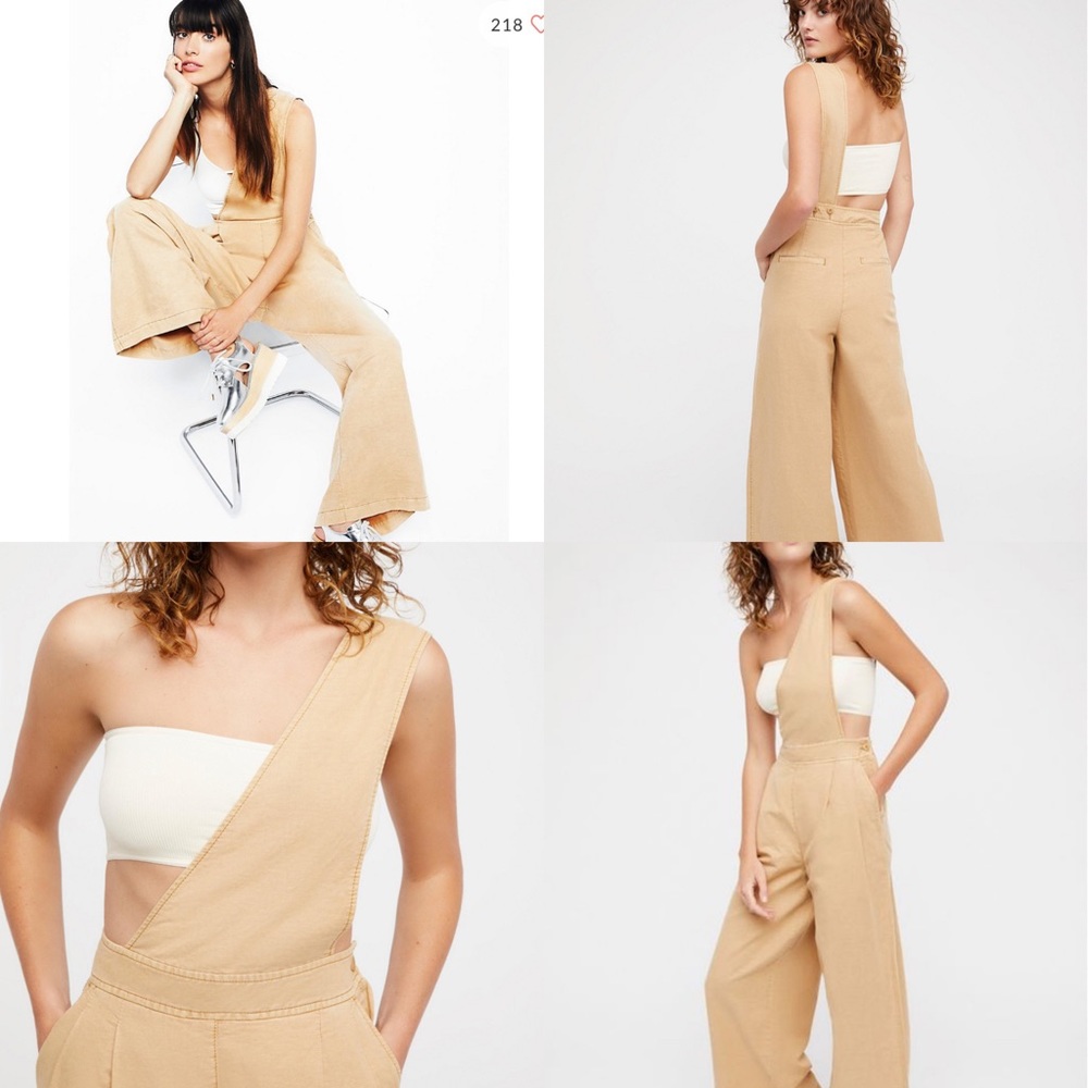 Free people asymmetrical one piece jumper